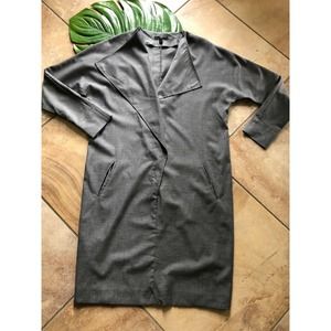 Boss Hugo Boss Ruffled Snap Sheath Dress 10